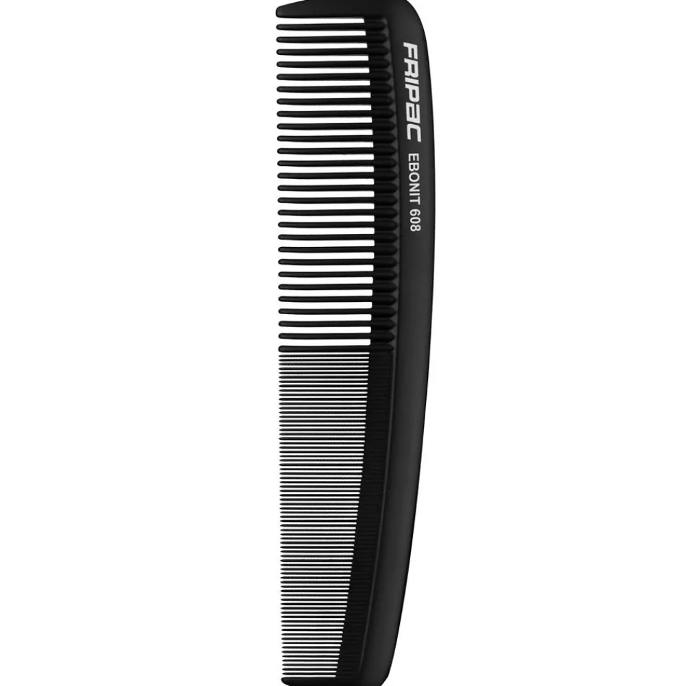 Fripac Kämme & Bürsten|Kämme^-Medis Matt Black 608 Damenkamm mittelgroß 20 cm