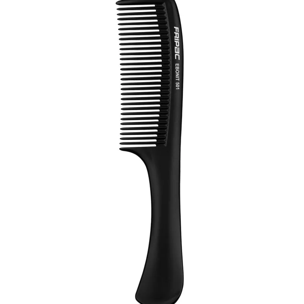 -Medis Matt Black 501 Griffkamm Fein 23 cm-Fripac Outlet