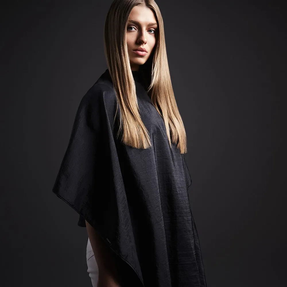 Anti-Knitter Hairstyling-Umahng Schwarz-Fromm