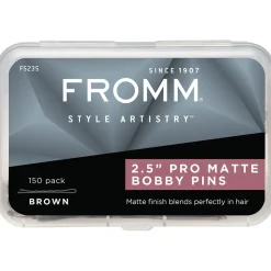 Essentials Haarklemmen Braun 2.5 Inch 150 Stück-Fromm Best