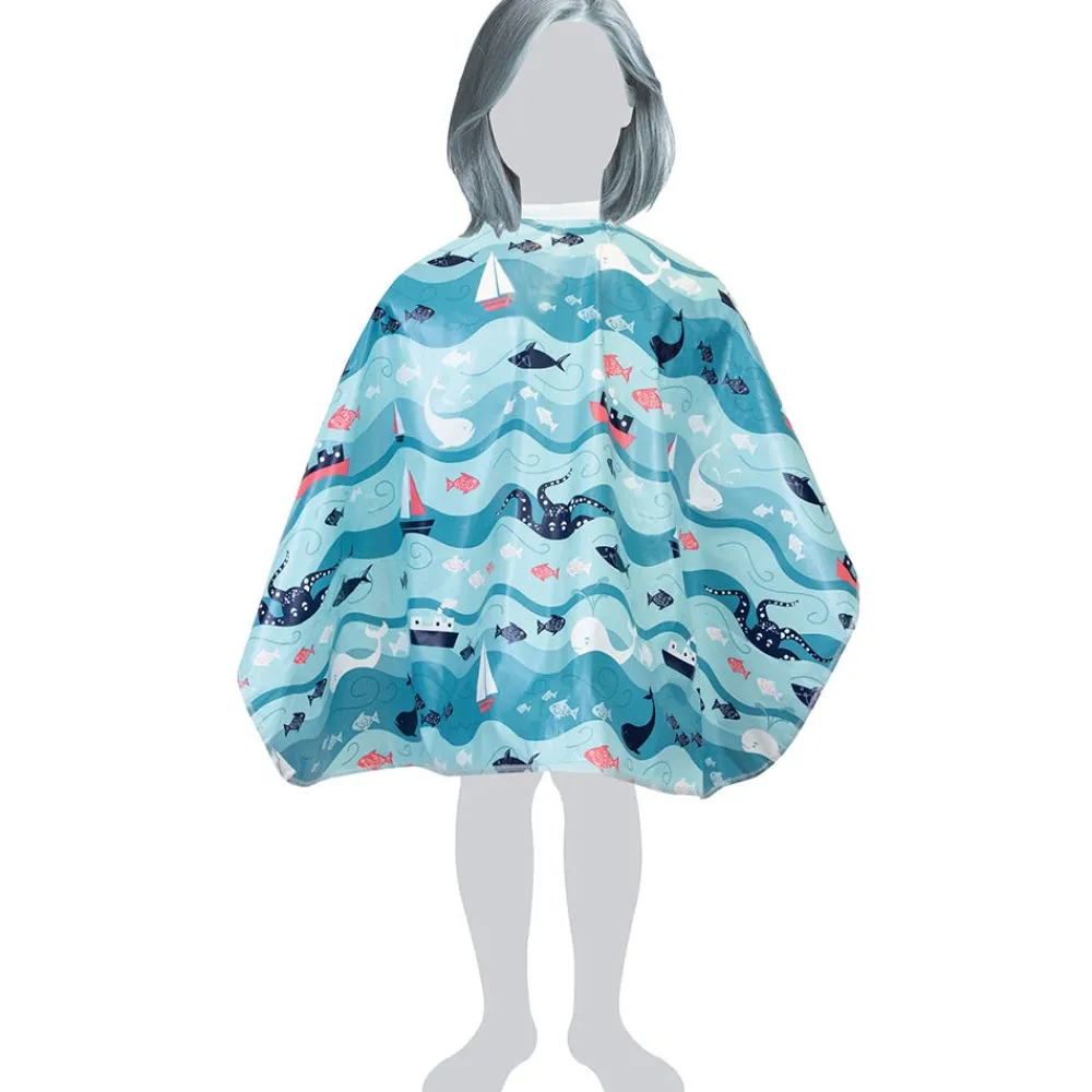 Fromm Frisierumhänge|Umhänge & Hauben|Kinder Shampoo Umhang Unterwasser-Druck