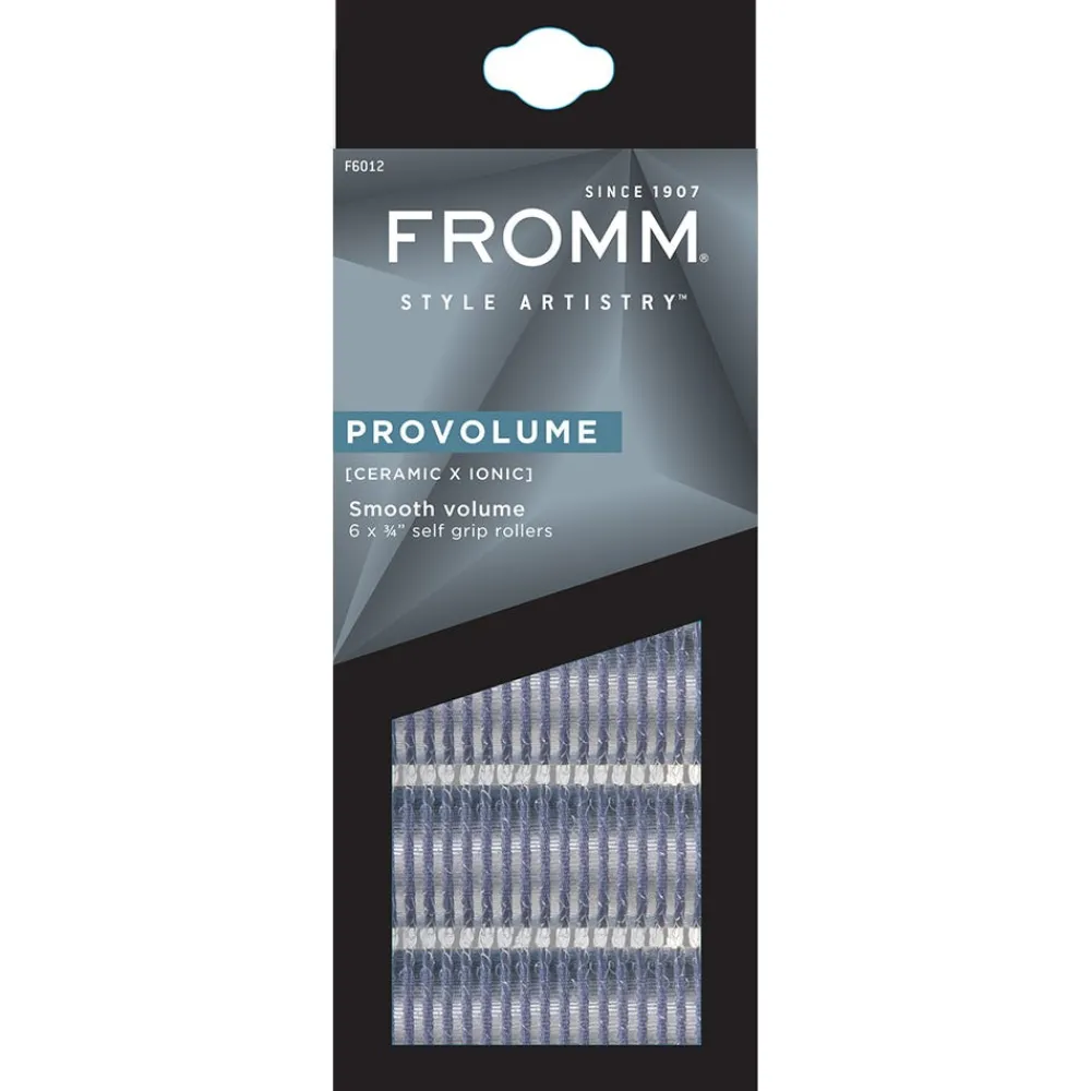 Pro Volume Keramik Haarwickler 3/4 Inch 6 Stück-Fromm Hot