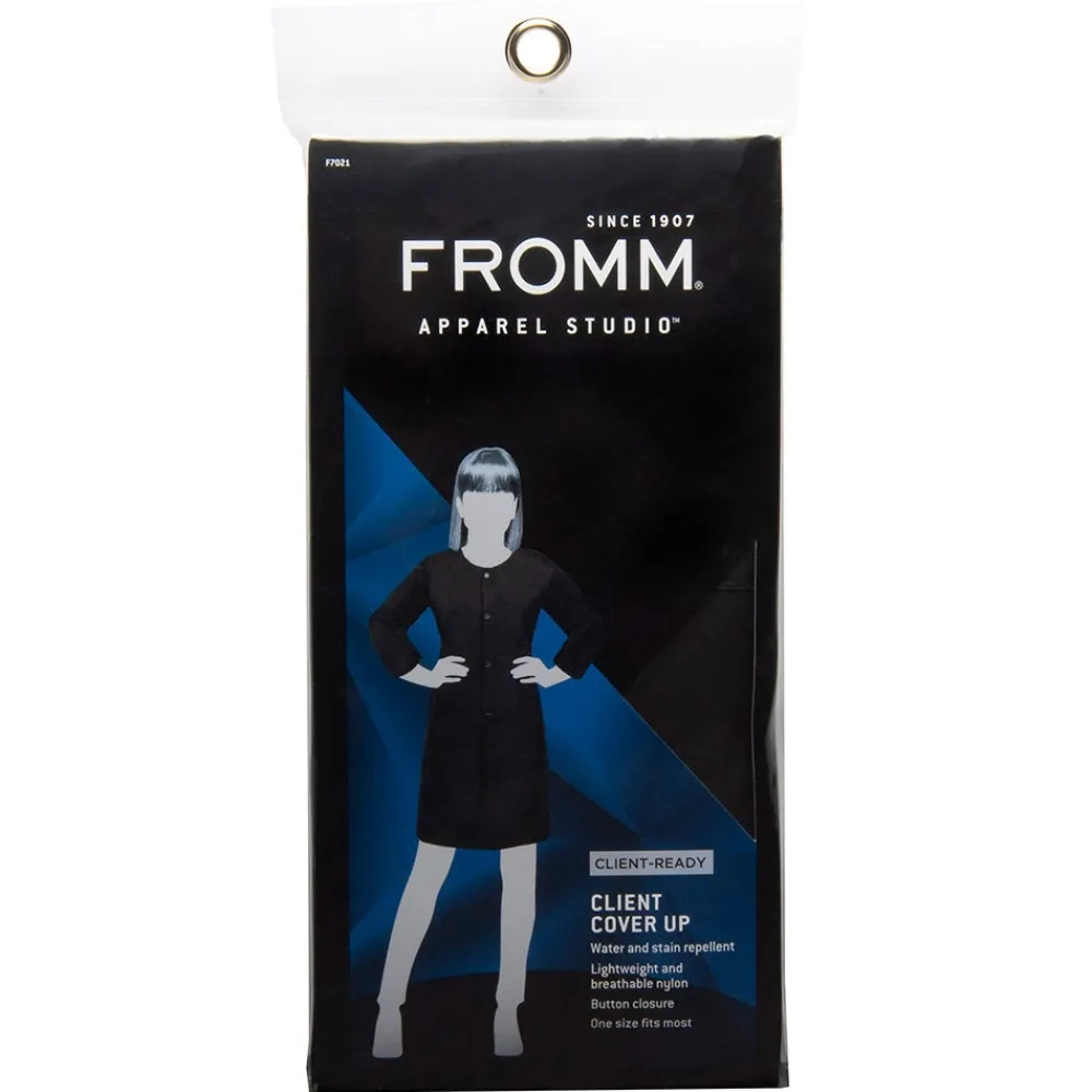 Fromm Frisierumhänge|Umhänge & Hauben^Salonabdeckung Schwarz One Size