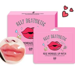 G9 Lippenpflege|Gesicht|Self Aesthetic Rose Hydrogel Lip Patch 3 g