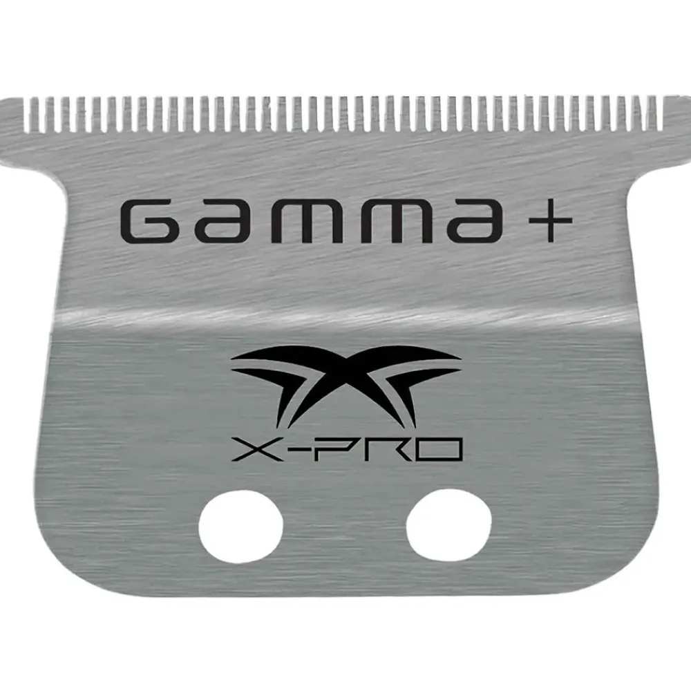 Gamma+ Haarschneider & Trimmer|Haarschneider & Trimmer^X-Pro Fixed Blade Wide Ersatz Klinge Steel