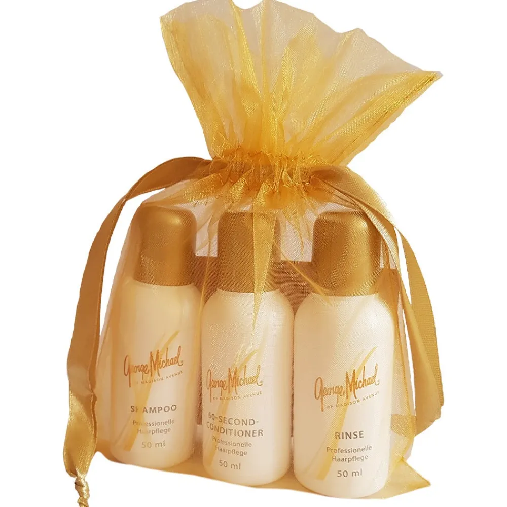 George Michael Conditioner| Shampoo^Gold Travel Set