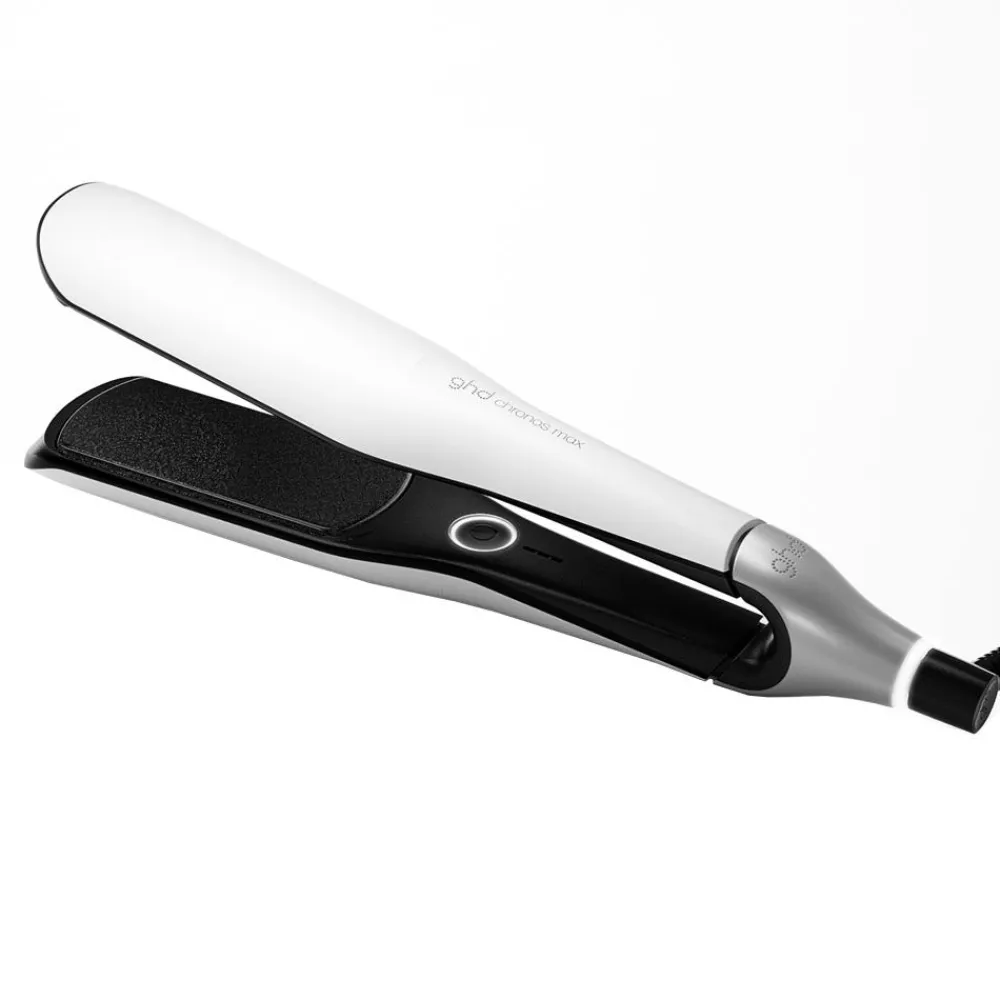 ghd Glätteisen|Glätteisen|chronos max Styler mit größeren Platten white