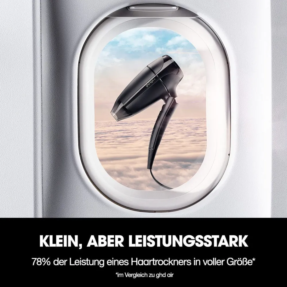 flight+ Reisehaartrockner schwarz-ghd Online