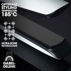 ghd Glätteisen|platinum+ Glätteisen weiß & bodyguard Hitzeschutz Pflegebundle