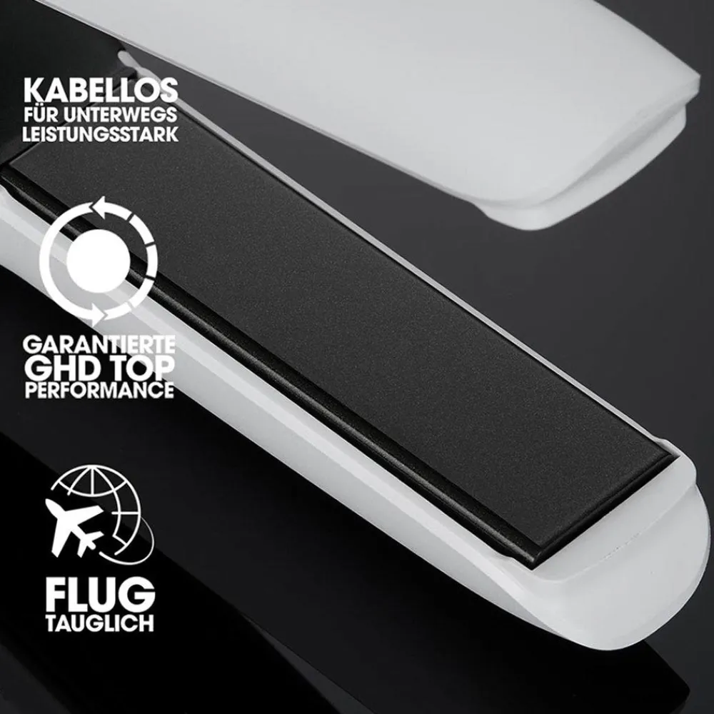 unplugged kabelloses Glätteisen weiß-ghd Best