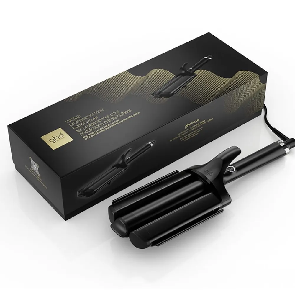 Wave Triple Barrel Schwarz-ghd Online