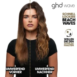 Wave Triple Barrel Schwarz-ghd Online