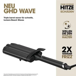 Wave Triple Barrel Schwarz-ghd Online