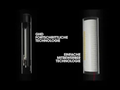 Wave Triple Barrel Schwarz-ghd Online