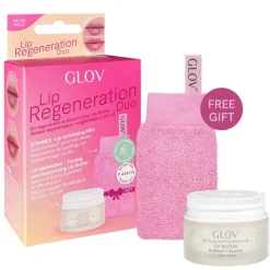 GLOV Lippenpflege|2 in 1 Lip Care Exfoliating e and Lip Set