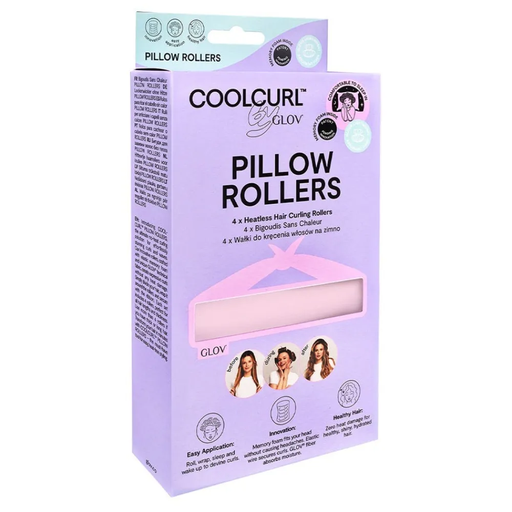 GLOV Wickler|Haarteile^Cool Curl Pillow Rollers - Pink