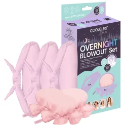 GLOV Haarteile|COOLCURL Overnight Blowout Set - Pink