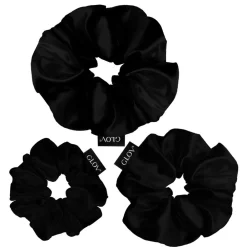 GLOV Haarschmuck|Scrunchies 3 Pack S/M/L - Black