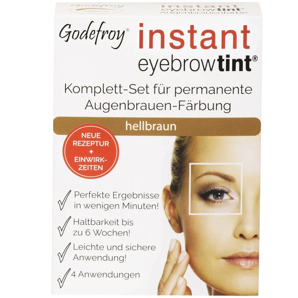 GODEFROY Augenbrauen- & Wimpernfarbe|Gesicht^Instant Eyebrow Tint Hellbraun
