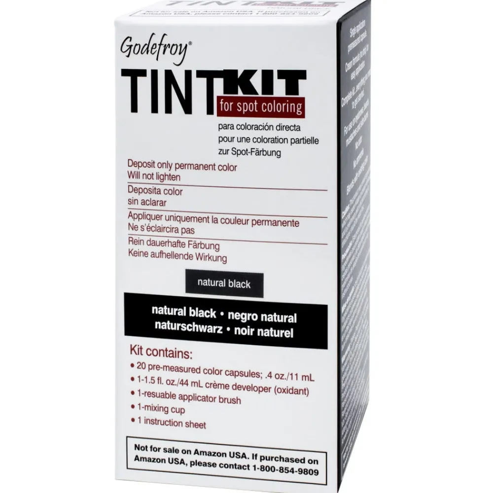 GODEFROY Haarfarbe|Tint Kit naturschwarz