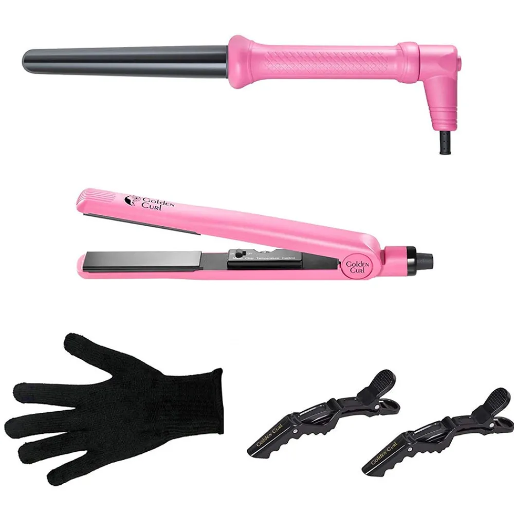 Golden Curl Lockenstäbe|Glätteisen^The Pink Couple