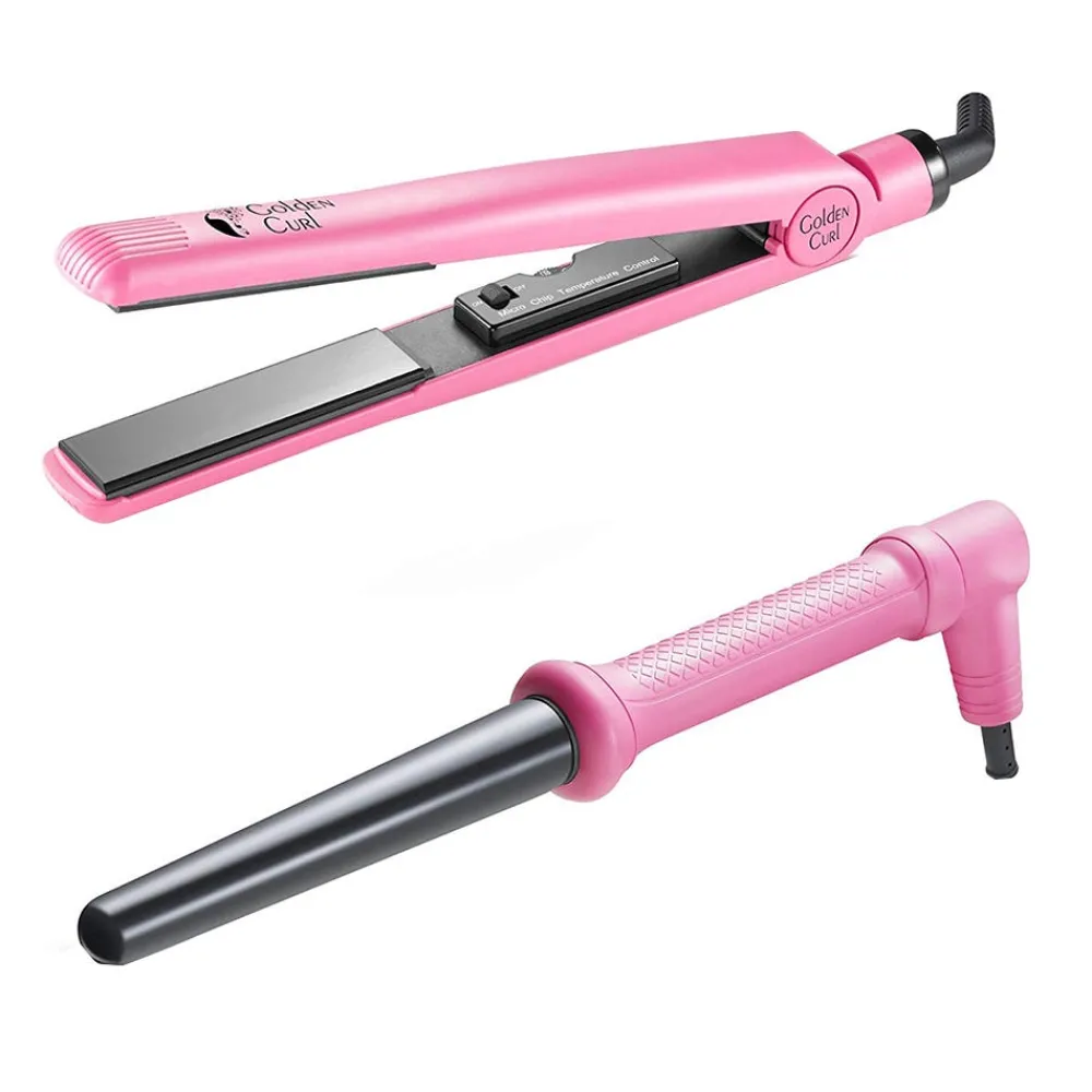 Golden Curl Lockenstäbe|Glätteisen^The Pink Couple