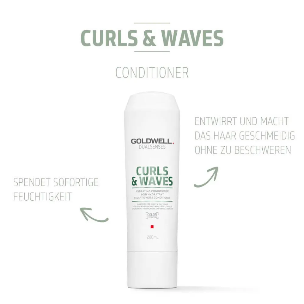 Dualsenses Curls & Waves Hydrating Conditioner 200 ml-Goldwell Sale