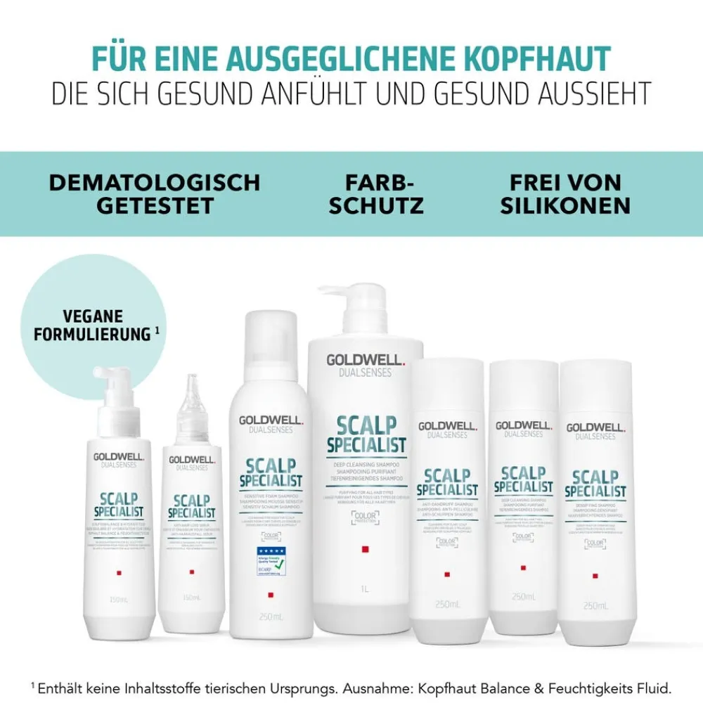 Dualsenses Scalp Specialist Scalp Rebalance & Hydrate Fluid 150 ml-Goldwell Clearance