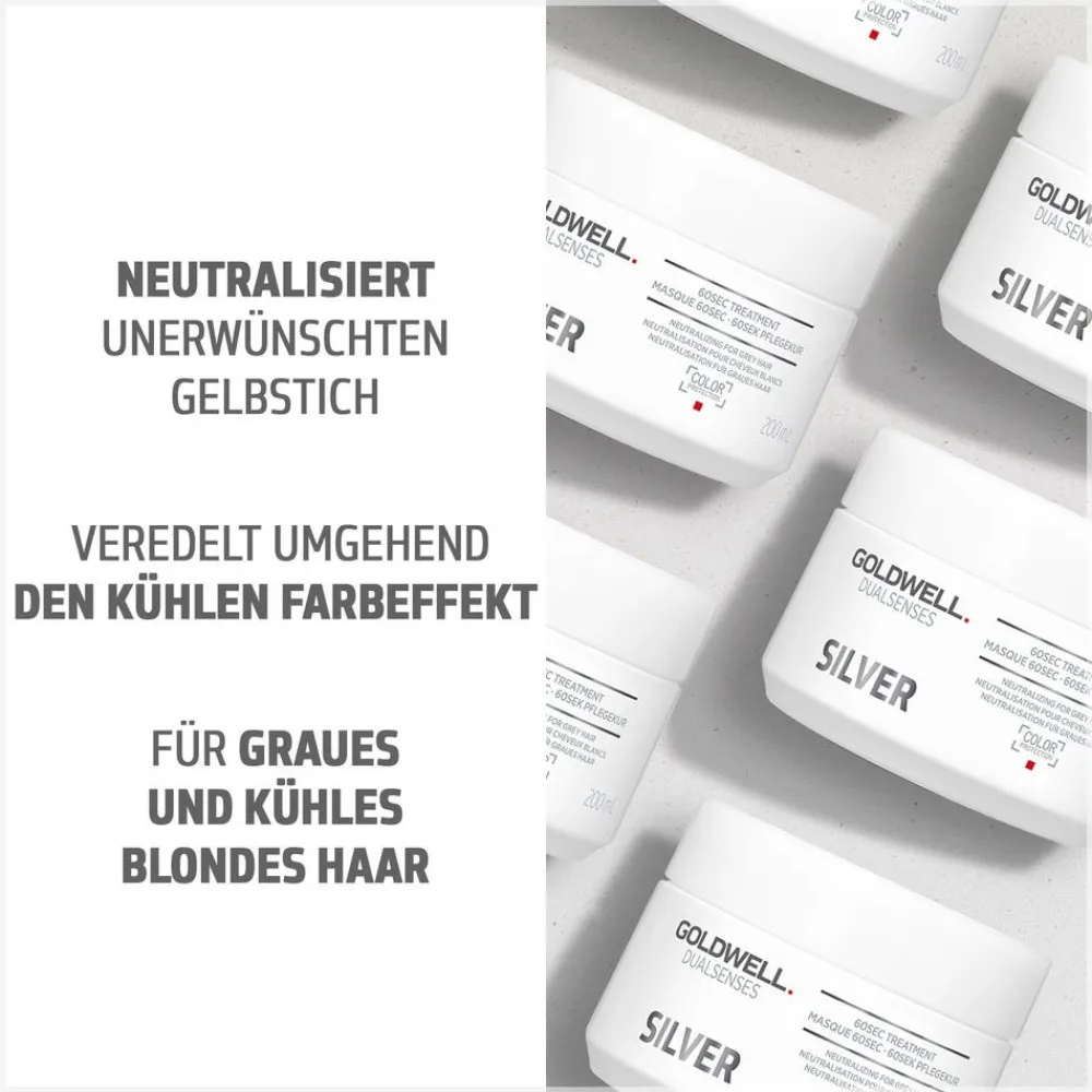 Dualsenses Silver 60 Sek Pflegekur 200 ml-Goldwell Best