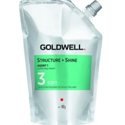 Goldwell Salonausstattung|Structure + Shine Agent 1 Softening Cream 3 Soft 400 ml