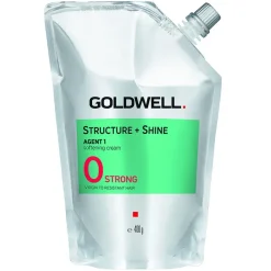 Structure + Shine Agent 1 Softening Cream 0 Strong 400 ml-Goldwell Online