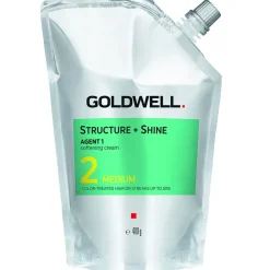 Structure + Shine Agent 1 Softening Cream 2 Medium 400 ml-Goldwell Hot