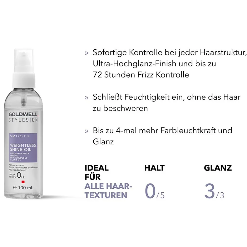 Stylesign Smooth Schwereloses Glanz-Öl 100 ml-Goldwell Sale