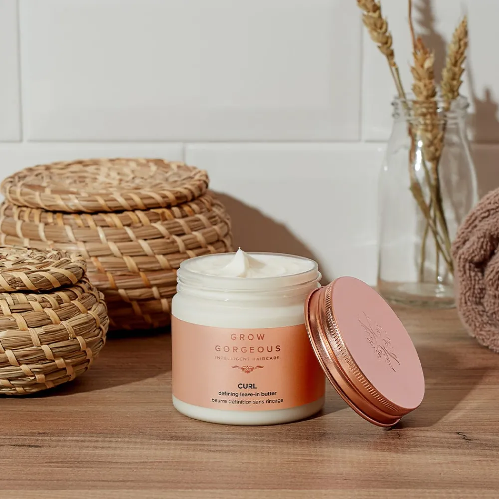 Grow Gorgeous Hagel Nature| Styling-Gel & Creme^Curl Defining Leave-In Butter 200 ml