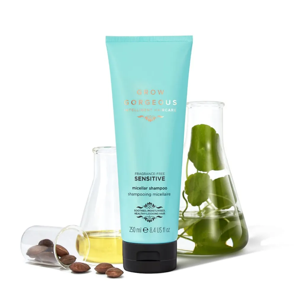 Grow Gorgeous Hagel Nature| Shampoo|Sensitive Micellar Shampoo 250 ml