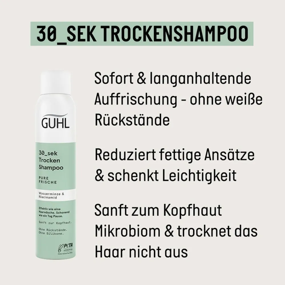 Guhl Hagel Nature|30_Sekunden Trockenshampoo Pure Frische 200 ml