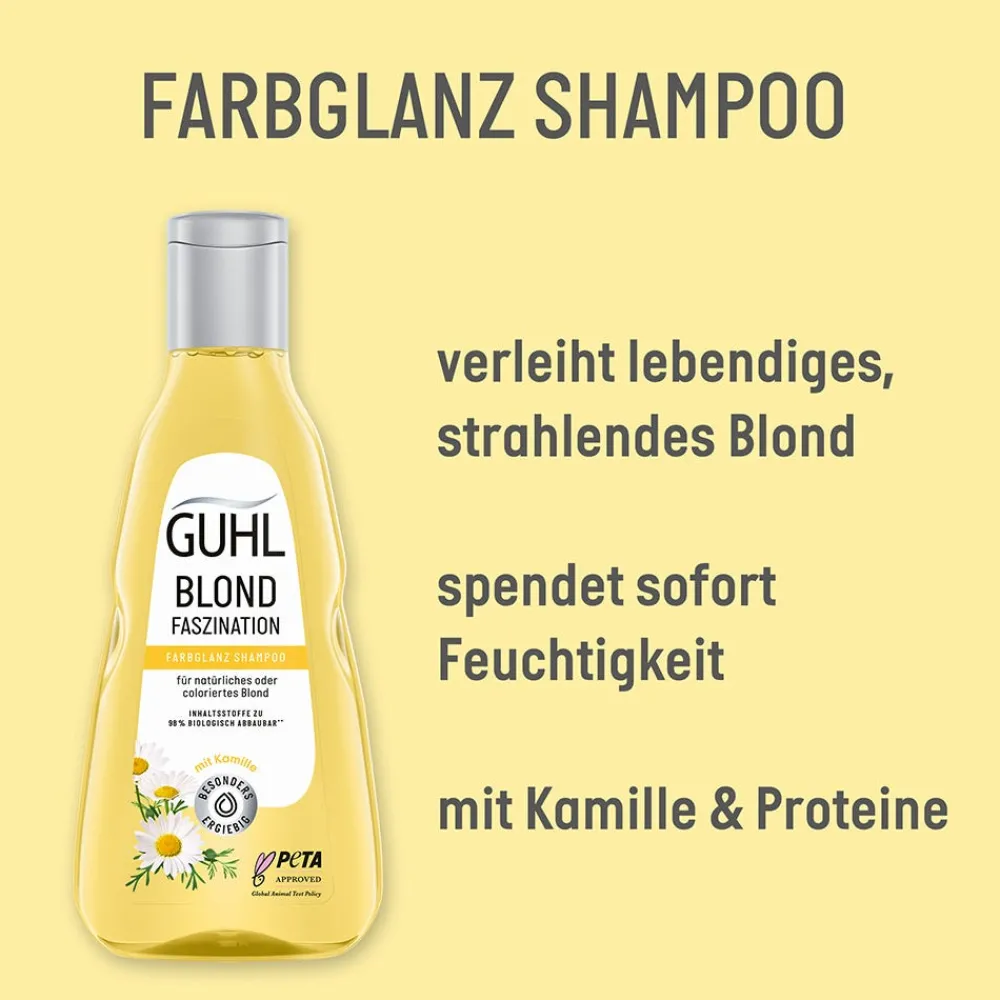 Guhl Shampoo|Blond Faszination Shampoo 250 ml