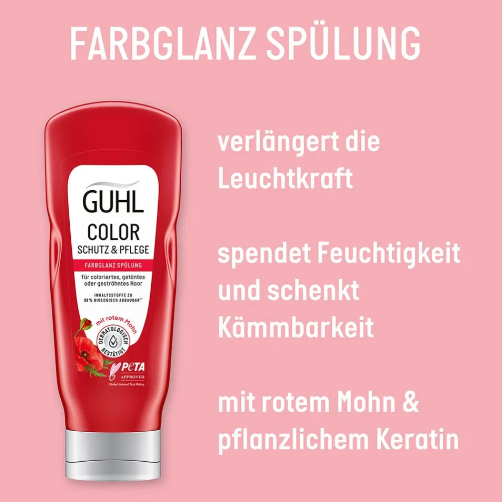 Guhl Conditioner|Color Schutz & Pflege Fabrschutz Spülung 200 ml