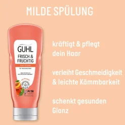 Guhl Shampoo|Frisch & Fruchtig Mildes Shampoo 250 ml
