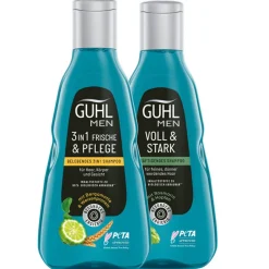 Guhl Shampoo|MEN Frische & Pflege Belebendes 3in1 Shampoo 250 ml