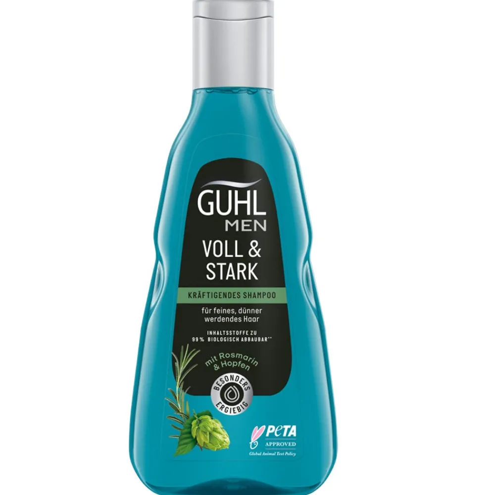 Guhl Shampoo|MEN Voll & Stark Kräftiges Shampoo 250 ml