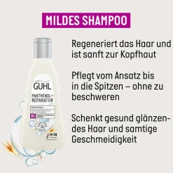 Guhl Hagel Nature| Shampoo^Panthenol + Reparatur Mildes Shampoo 250 ml