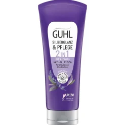 Guhl Hagel Nature| Haarkur^Silberglanz & Pflege 2 in 1 Anti-Gelbstich Kur 200 ml
