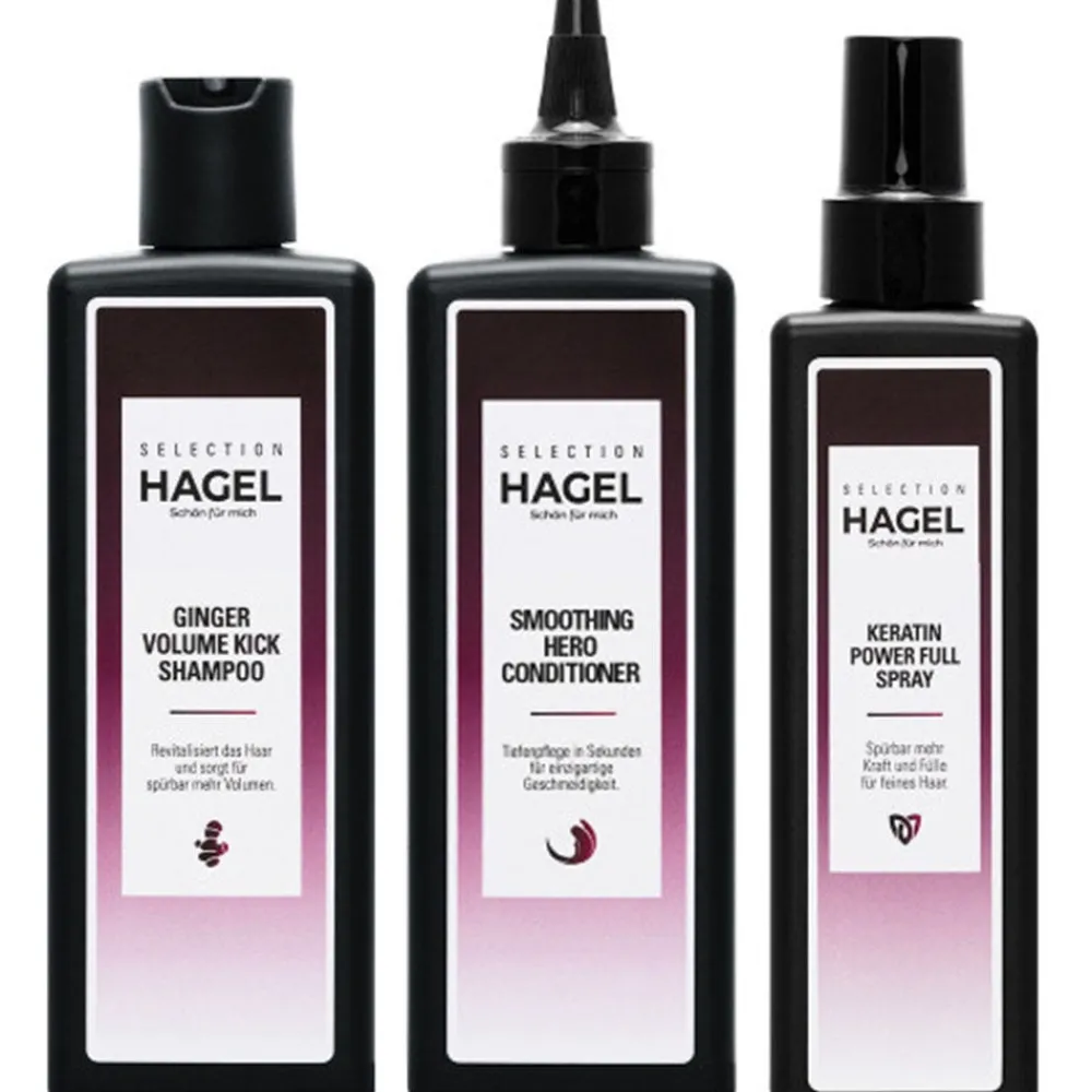 HAGEL SELECTION Hagel Nature| Volumen^Pflegeset für feines Haar