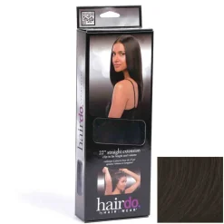 Haarteil Clip in Straight Extension R2 ebony black 55 cm-Hairdo Best
