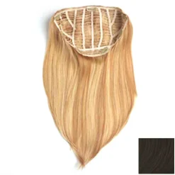 Haarteil Clip in Straight Extension R2 ebony black 55 cm-Hairdo Best