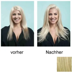 Haarteil Clip in Straight Extension R22 Swedish Blonde 55 cm-Hairdo Best