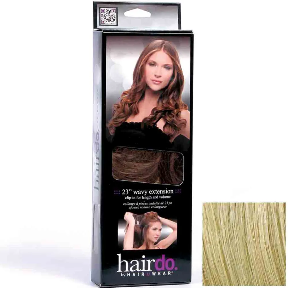 Hairdo Haarteile^Haarteil Clip in Wavy Extension R22 Swedish Blond 55 cm