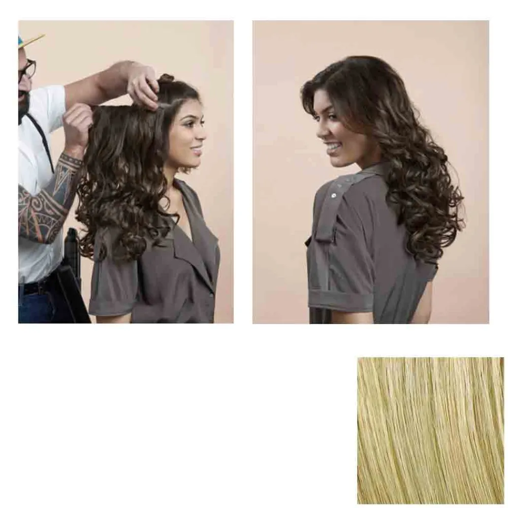 Hairdo Haarteile^Haarteil Clip in Wavy Extension R22 Swedish Blond 55 cm