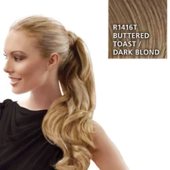 Wrap Around Pony Wavy R1416T Buttered Toast 57 cm-Hairdo Online